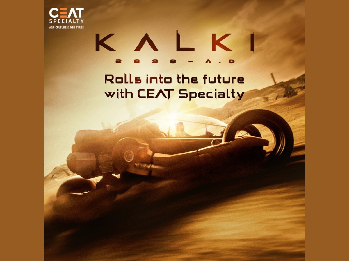 CEAT Specialty Collaborates with Kalki 2898 AD for the Launch of Futuristic Tyres for AI Vehicle CEAT Specialty Collaborates with Kalki 2898 AD for the Launch of Futuristic Tyres for AI Vehicle